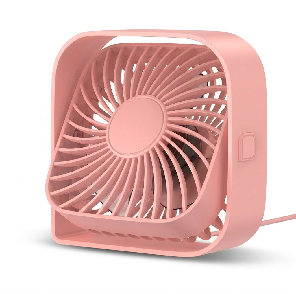 pink mini fan